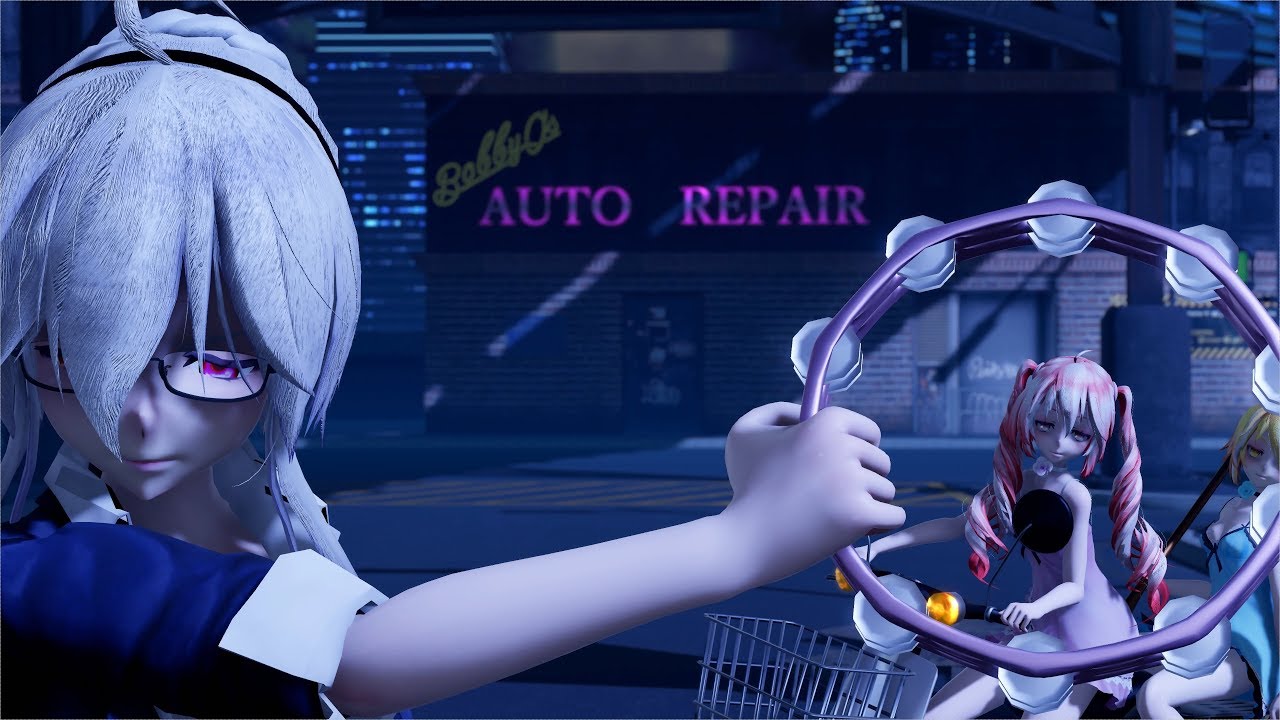 【ＭＭＤ】ヤンキーとミクとハクタン...... 4K