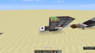 Minecraft 1.14.4+ || 1WIDE Double block extender || Tiniest double block extender
