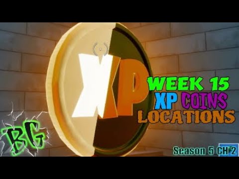 All XP Coin Locations Week 15 (Fortnite chapter 2 Season 5)
