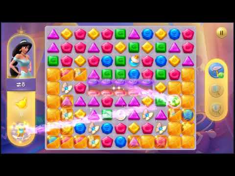 Disney Princess Majestic Quest Level 19 - NO BOOSTERS + FULL STORY 👸 | SKILLGAMING ✔️