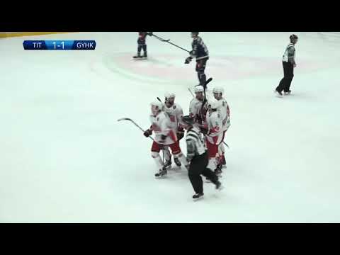 EL203 Fehérvári Titánok - Gyergyói Hoki Klub 1-3 (összefoglaló)