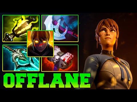 Marci Dota 2 Offlane Carry Guide Pro Gameplay 7.35 Build