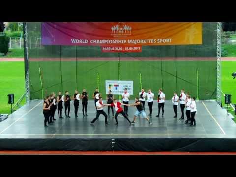 Show formace seniorky "Stmívání", MS Praha 2013, Juventus Karviná