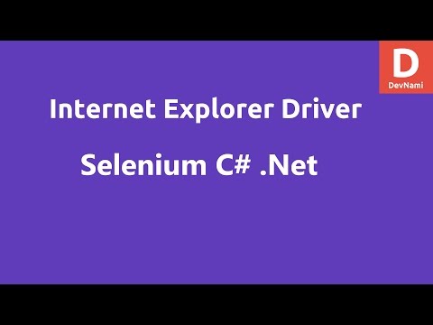 Selenium C Internet Explorer Driver