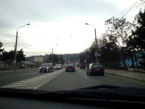 People and car in Suceava