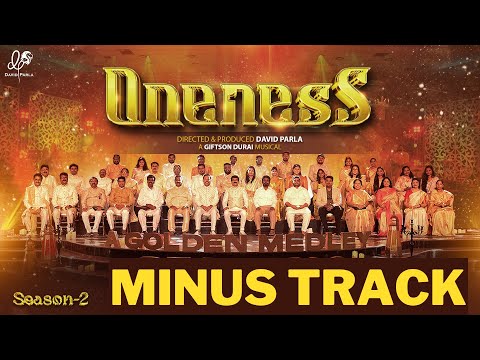 Oneness Season 2 | Minus Track With Backing Vocals | David Parla | Giftson Durai |Naveen Kumar Flute