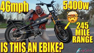 The FASTEST Most POWERFUL Ebike I've EVER Ridden, BUT! Aniioki A8 Pro Max Dual Motor