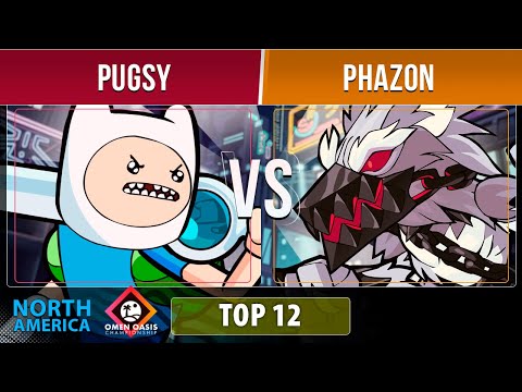 Pugsy VS Phazon - Top 12 - NA - Brawlhalla Omen Oasis Championship 2022