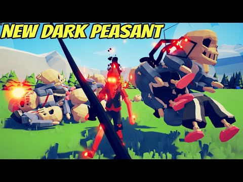 New Dark Peasant vs Every Faction - Totally Accurate Battle Simulator TABS MOD