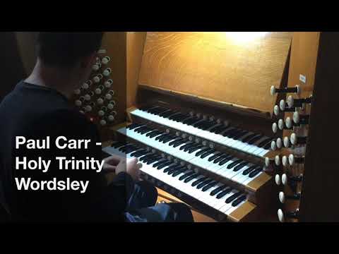 John STANLEY: Trumpet Voluntary, Paul Carr Organist.