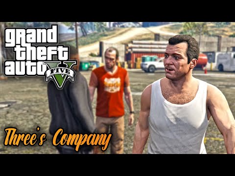 GTA 5 PS5 - Mission Walkthrough Gameplay Part 25 - Three's Company [4K UHD 60fps] #ps5#gta5