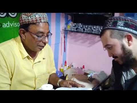 Shaykh Mehmeth Nazim ordering Ice cream in Galle