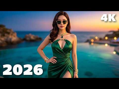 🌺 Tropical Deep House 2026 | 4K UHD Summer Sunset Beach Chill & Relaxing Vocal Mix | DBS