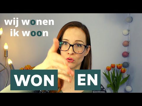 CONJUGATING DUTCH VERBS & SPELLING // Werkwoorden // Dutch for BEGINNERS les 9 (NT2 - A1)