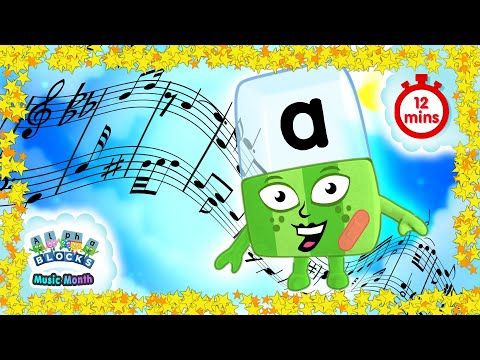 #MusicMonth Phonics - Magical Alphabet | Alphablocks Weekly Jukebox |#LearningSongs（學習歌曲）#。 (#MusicMonth Phonics - Magical Alphabet | Alphablocks Weekly Jukebox |#LearningSongs)