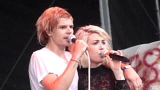 Grouplove Bitin The Bullet Live Firefly Music Festival Dover DE June 21 2014