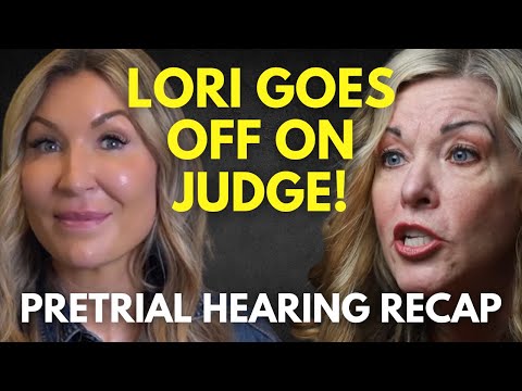 Lori LOSES It In Pre-Trial Hearing, Judge Snaps Back | Lori Vallow Daybell