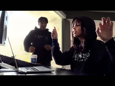 she made her first beat ever!!! (ft. Dina Ayada)