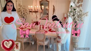 Valentine's Day 2025 Dining Room Decoration