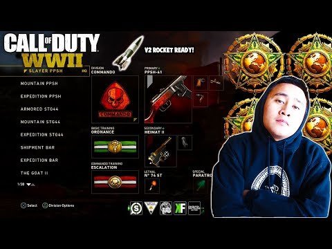 INSANE 69 KILLSTREAK and V2 ROCKET with the New COMMANDO DIVISION! - COD WW2