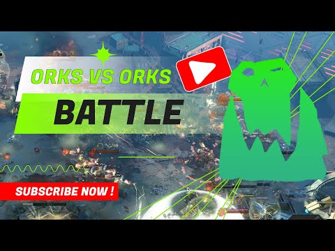 ORKs Vs ORKs  3vs3 - No Limid Mod - Warhammer 40K Dawn Of War 3
