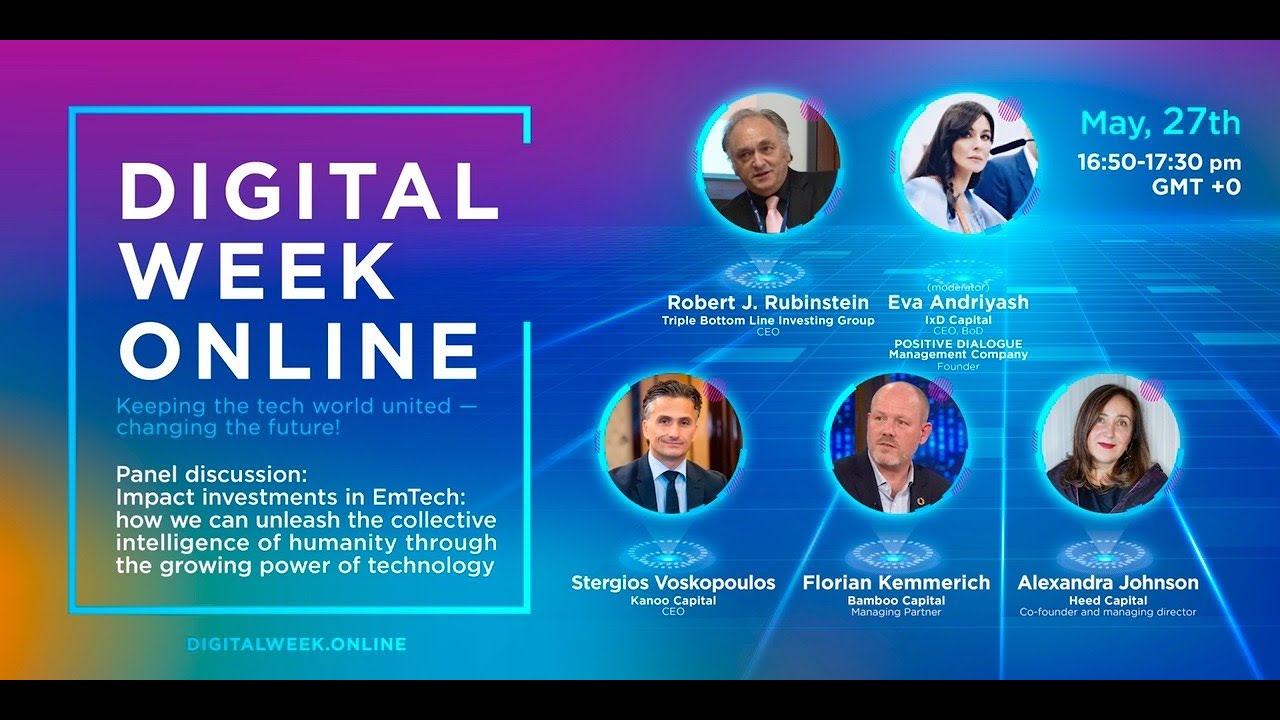 Impact investments in EmTech: how we can unleash the collective intelligence of humanity