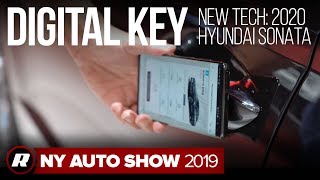 2020 Hyundai Sonata has a new Digital Key - New York Auto Show 2019