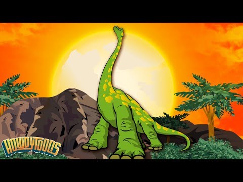 Dinosaur Songs - Plant Eaters! | Brachiosaurus, Diplodocus and Brontosaurus