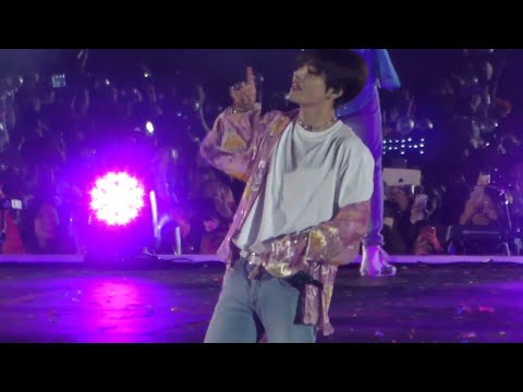 190505 BTS 방탄소년단 Medley DOPE 쩔어 + 뱁새 + FIRE V 뷔 Focus (4K) @ SPEAK YOURSELF IN LA