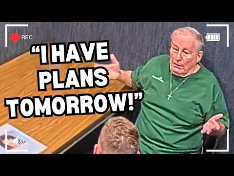 Killer Grandpa Realizes He's Been Caught 34 Years Later - Full Police Interrogation