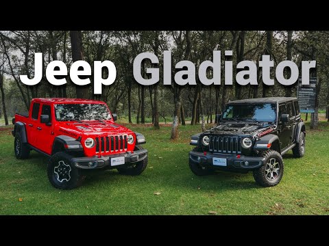 Jeep Gladiator - Una pickup en las rocas