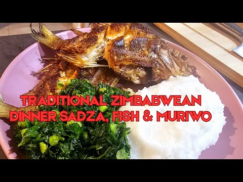 Feed Your Family for Less: Easy Daily Recipes traditional Zimbabwean Dinner | Sadza, Fish & Muriwo