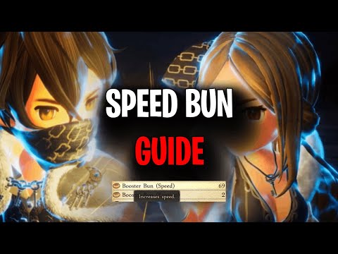 Best Early Game Booster Bun(Speed) Farming Guide~Bravely Default 2