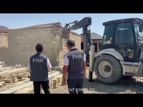 Fövqəladə Hallar Nazirliyi tərəfindən qanunsuz tikintilərin qarşısı alınıb