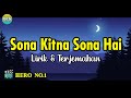 Sona Kitna Sona Hai Lirik dan Terjemahan || Hero No.1