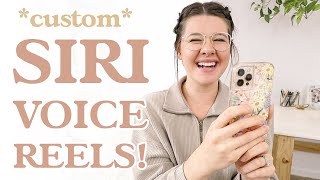 How to Add the Siri Voice Effect on Your IG Reels