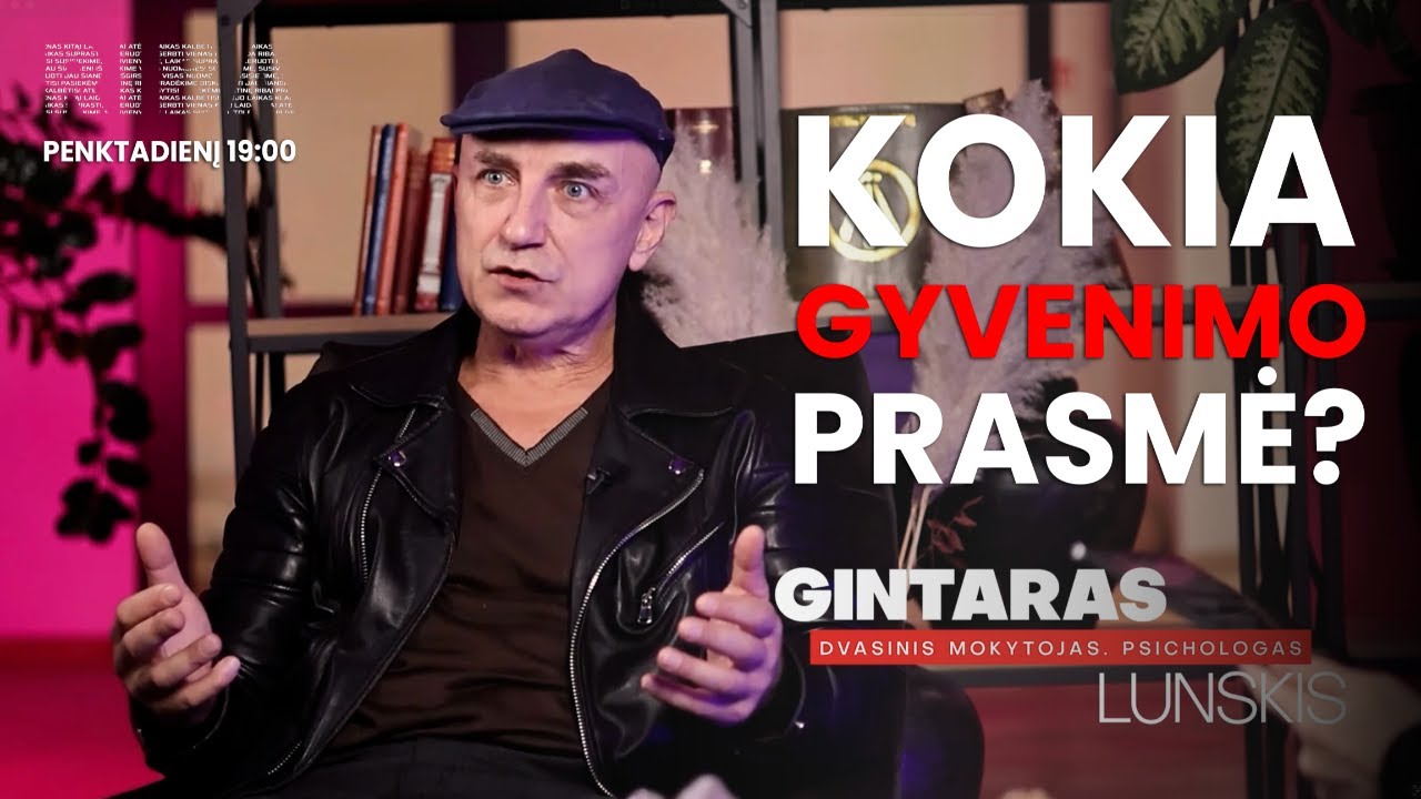Gintaras Lunskis laidoje "Riba" galima išeiti iš savo kūno?