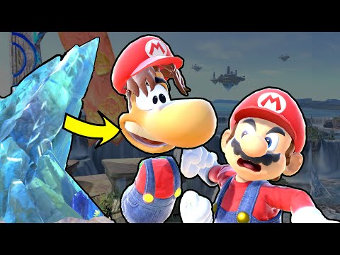 RAYMAN FINALLY BREAKS FREE! (Smash Bros Ultimate)