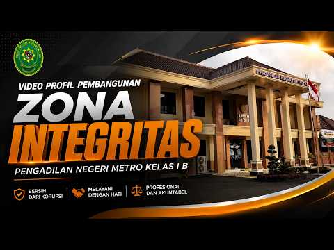 VIDEO PROFIL PEMBANGUNAN ZONA INTEGRITAS