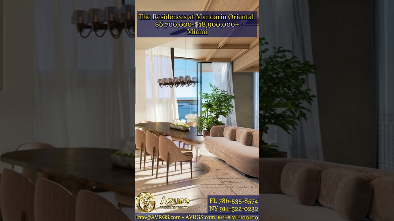 The Residences at Mandarin Oriental - Miami FL