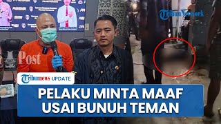 Sopir Taksi di Kotabaru Tewas Digorok, Pelaku Berhasil Diringkus: Saya Minta Maaf & Menyesal