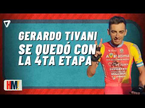 🚴‍♂️ VUELTA de MENDOZA: Gerardo Tivani se quedó con la ETAPA entre La Paz y San Martín 🏁🏆🔥
