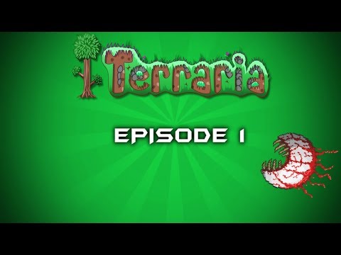 Let's Play - Terraria - Ep 1| Dansk