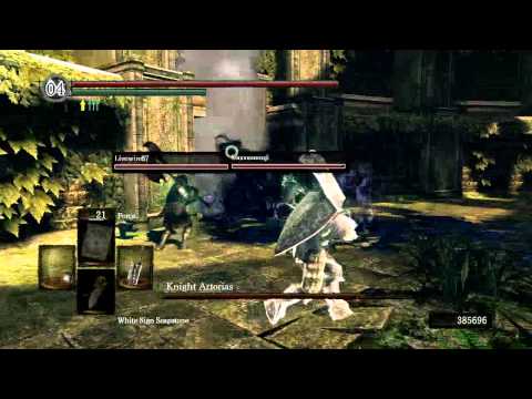 Dark Souls: Dizee Helping Livewire kill Artorias on NG+