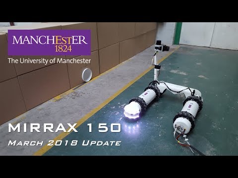 MIRRAX - March 2018 - UoM Robotics - Reconfigurable Omni-direction Nuclear Decommissioning Robot