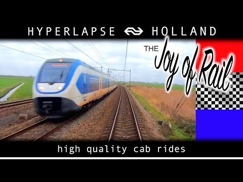 HYPERLAPSE HOLLAND Amsterdam - Amersfoort Vathorst