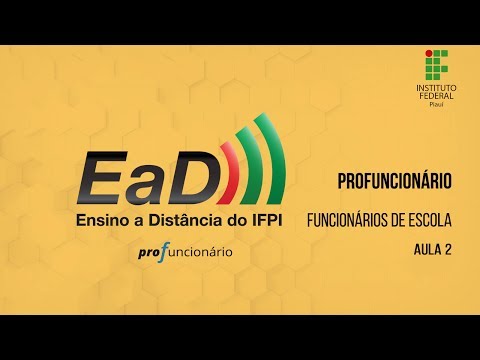 Profuncionário - Funcionários de Escola - Aula 2