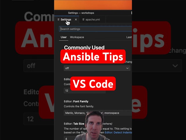 Three quick tips with Ansible Automation and VS Code