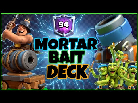 8354 TROPHIES W/ MORTAR BAIT DECK | CLASH ROYALE