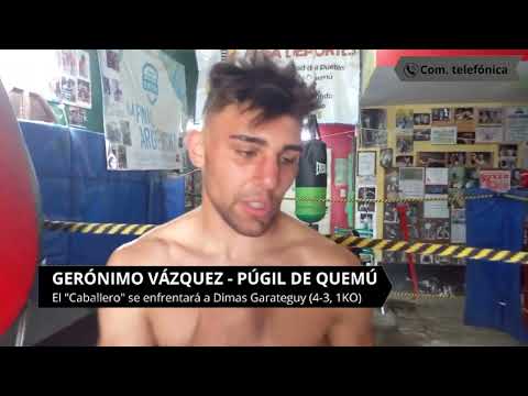 Santiago y Gerónimo Vázquez - Previa de la pelea de Gero ante Garateguy en Bolívar -